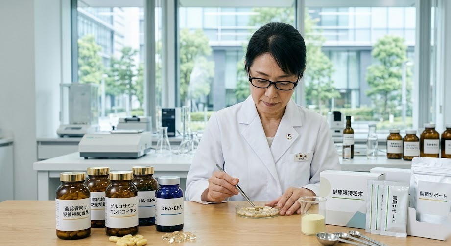 高齢者向け原料｜たんぱく・ロイシン・カルシウムと嚥下配慮