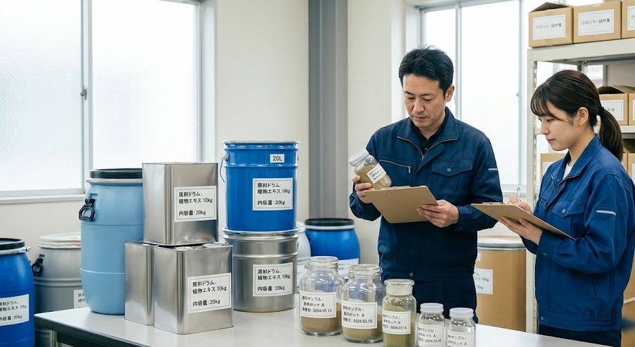 小ロット・試作で失敗しない原料発注｜MOQと進め方